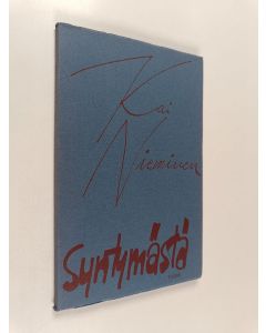 Kirjailijan Kai Nieminen käytetty kirja Syntymästä