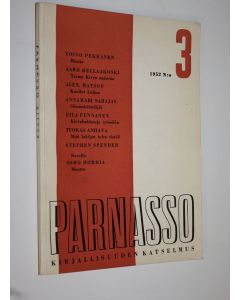 käytetty kirja Parnasso nro 3/1952