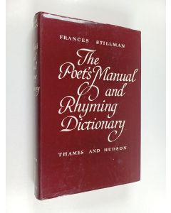 Kirjailijan Frances Stillman käytetty kirja The Poet's Manual and Rhyming Dictionary