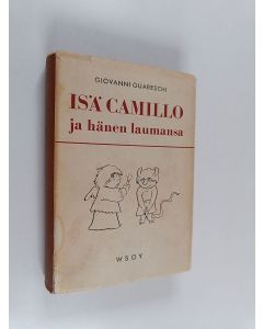 Kirjailijan Giovanni Guareschi käytetty kirja Isä Camillo ja hänen laumansa