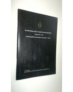 käytetty kirja Valtakunnalliset maanpuolustuskurssit 91-100 ; aakkosellinen hakemisto kursseista 1-100