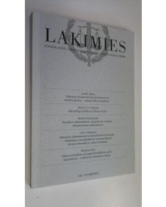 käytetty kirja Lakimies 5/2010 : Suomalaisen lakimiesyhdistyksen aikakauskirja