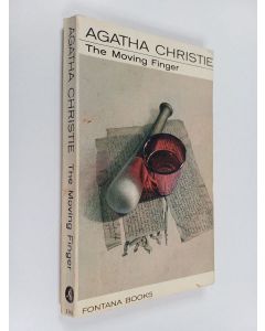 Kirjailijan Agatha Christie käytetty kirja The moving finger