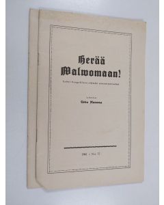 Kirjailijan Urho Muroma käytetty teos Herää valvomaan 10 & 12/1941
