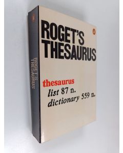 Kirjailijan Robert A. Dutch käytetty kirja Roget's thesaurus of English words and phrases