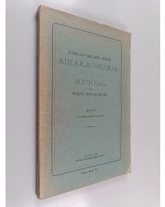 käytetty kirja Suomalais-ugrilaisen seuran aikakauskirja 43