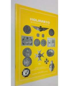 käytetty teos Holmasto 51 huutokaupat : Astoria sali lauantai 6.5.1995 Helsinki =auktioner Astoria salen lördag 6.6.1995 Helsingfors