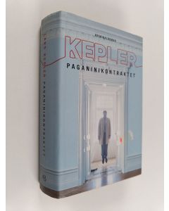 Kirjailijan Lars Kepler käytetty kirja Paganinikontraktet