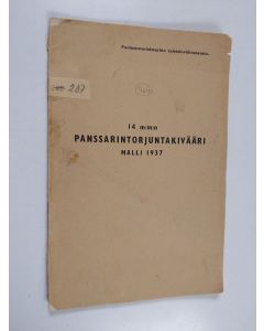 käytetty teos 14 mm:n panssarintorjuntakivääri malli 1937