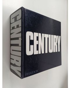 Kirjailijan Bruce Bernard käytetty kirja Century : one hundred years of human progress, regression, suffering and hope (Laatikossa)