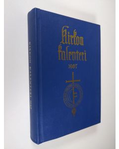 käytetty kirja Kirkon kalenteri 1987