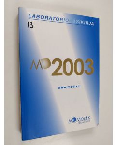 käytetty kirja Laboratoriokäsikirja MD 2003