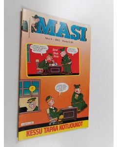 Kirjailijan Mort Walker käytetty teos Masi 6/1983