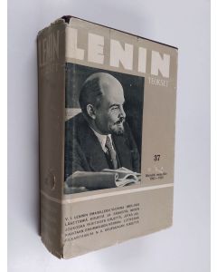 Kirjailijan V. I. Lenin käytetty kirja Teokset 37, Kirjeitä omaisille 1893-1922