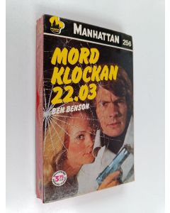Kirjailijan Ben Benson käytetty kirja Mord klockan 22.03