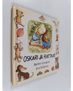 Kirjailijan Barbro Lindgren käytetty kirja Oskari ja rattaat