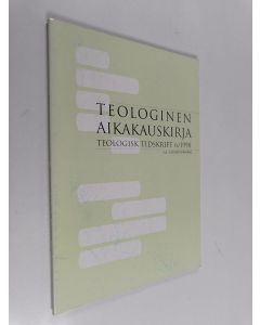 käytetty kirja Teologinen aikakauskirja 6/1998