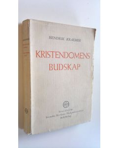 Kirjailijan Hendrik Kraemer käytetty kirja Kristendomens budskap : I en icke-kristen värld