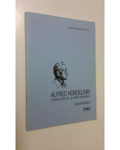 Kirjailijan Aimo Halila käytetty teos Alfred Kordelinin yleinen edistys- ja sivistysrahasto : vuosikertomus 1993