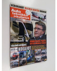 käytetty teos Autotekniikka ja kuljetus 9/2014