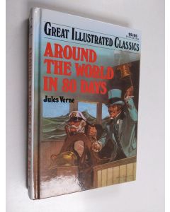 Kirjailijan Jules Verne & Marian Leighton käytetty kirja Around the World in 80 Days