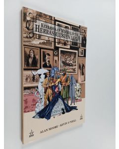 Kirjailijan Alan Moore käytetty kirja Kerrassaan merkillisten herrasmiesten liiga