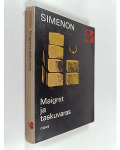 Kirjailijan Georges Simenon käytetty kirja Maigret ja taskuvaras