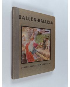 Kirjailijan L. Wennervirta käytetty kirja Akseli Gallen-Kallela