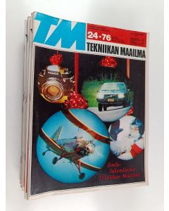 käytetty teos TM Tekniikan maailma puolivuosikerta 1976 (nrot 13-24, nro 23 puuttuu)