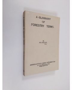 Kirjailijan N. K. Gulati käytetty kirja A Glossary of Forestry Terms