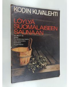 käytetty teos Kodin kuvalehti 5/1968