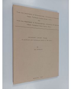 Kirjailijan Kai Dickhoff käytetty kirja Unilateral Orbital Trauma - A Clinical and Follow-up-study of 146 Cases