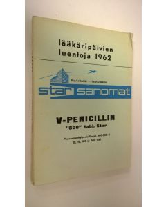 käytetty kirja Lääkäripäivien luentoja 1962