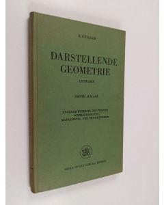 Kirjailijan H. Flukiger käytetty kirja Leitfaden der darstellenden geometrie