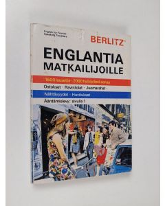 Kirjailijan Berlitz käytetty kirja Englantia matkailijoille