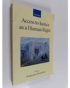 käytetty kirja Access to justice as a human right