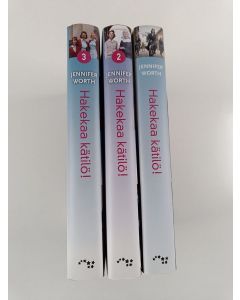Kirjailijan Jennifer Worth käytetty kirja Hakekaa kätilö! 1-3 : Hakekaa kätilö! : Kaupungin varjoissa ; Jäähyväiset nunnille
