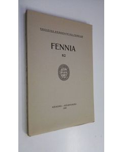 käytetty kirja Fennia 82 (lukematon)