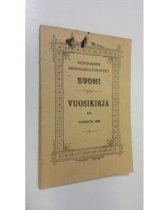 käytetty kirja Keskinäinen Henkivakuutusyhtiö Suomi - Vuosikirja XVI 1909