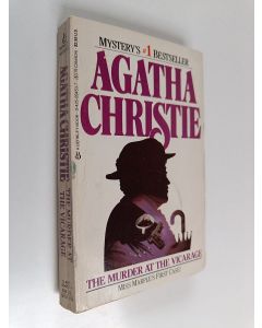 Kirjailijan Agatha Christie käytetty kirja The Murder at the Vicarage
