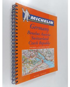 käytetty teos Michelin : Germany, Benelux, Austria, Switzerland, Czech Republic : tourist and motoring atlas