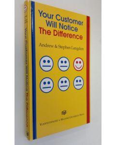 Kirjailijan Andrew Langdon käytetty kirja Your customer will notice the difference