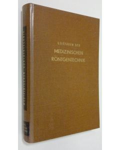 Kirjailijan G. J. Van der Plaats käytetty kirja Leitfaden der medizinischen röntgentechnik