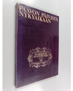 Kirjailijan Eetu Hyvämäki käytetty kirja Saarijärven säästöpankki 100 vuotta 1870-1970
