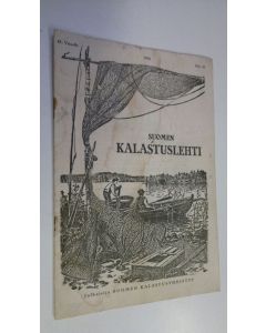käytetty kirja Suomen kalastuslehti n:o 10/1934