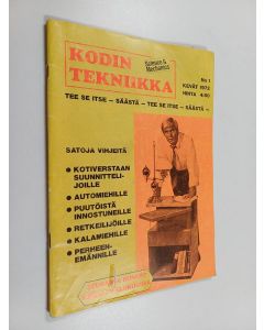 käytetty teos Kodin tekniikka 1/1972