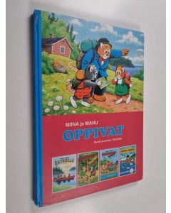 Kirjailijan Teutori käytetty kirja Miina ja Manu oppivat