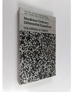 Kirjailijan D. W. Jordan käytetty kirja Nonlinear ordinary differential equations