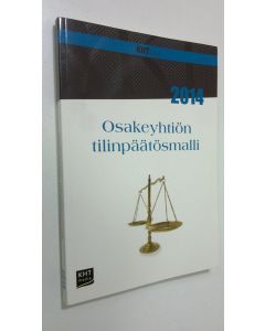 käytetty kirja Osakeyhtiön tilinpäätösmalli 2014