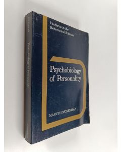 Kirjailijan Marvin Zuckerman käytetty kirja Psychobiology of personality